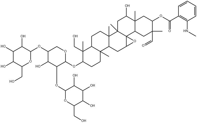 燕麦碱A1 结构式