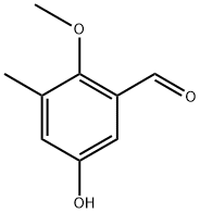 5-hydroxy-2-methoxy-3-methylbenzaldehyde 结构式