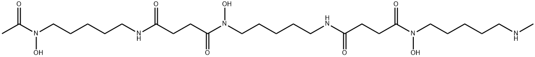 N-methyldeferrioxamine B 结构式