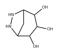 myo-Inositol,  4,5,6-trideoxy-4,6-hydrazo-  (9CI) 结构式