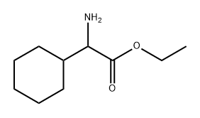 2-氨基-2-环己基乙酸乙酯 结构式