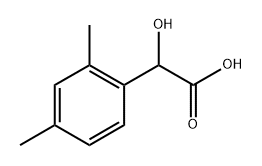 2-(2,4-二甲基苯基)-2-羟基乙酸 结构式