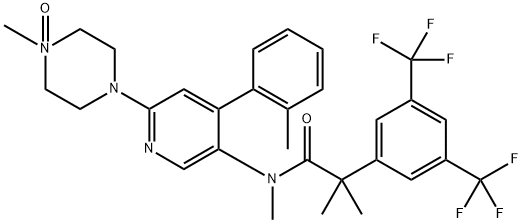 奈妥吡坦杂质 结构式