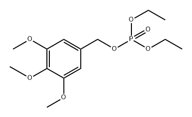 Diethyl 3,4,5-trimethoxybenzyl Phosphate 结构式