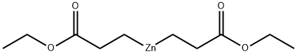 Zinc, bis(3-ethoxy-3-oxopropyl)- 结构式