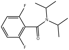 2,6-Difluoro-N,N-bis(1-methylethyl)benzamide 结构式