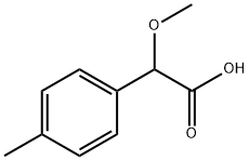 METHOXY(4-METHYLPHENYL)ACETIC ACID 结构式