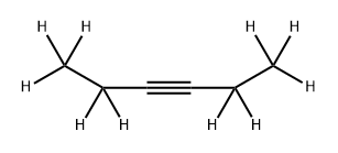 3-HEXYNE 结构式