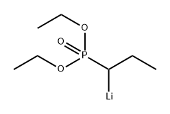Lithium, [1-(diethoxyphosphinyl)propyl]- 结构式
