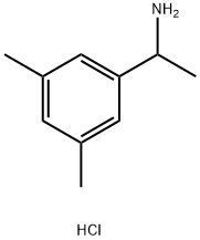 1-(3,5-dimethylphenyl)ethanamine hydrochloride 结构式