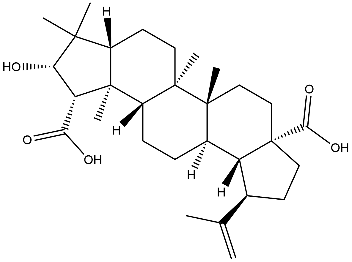 Epiceanothic acid 结构式