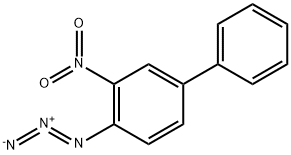 1,1'-Biphenyl, 4-azido-3-nitro- 结构式