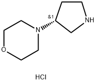 (R)-4-(PYRROLIDIN-3-YL)MORPHOLINE (R)-4-(吡咯烷-3-基)吗啉二盐酸盐 结构式