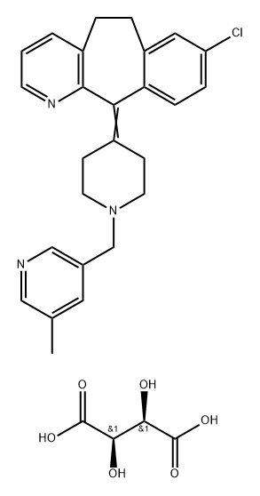 Rupatadine D6 TartrateQ: What is 
Rupatadine D6 Tartrate Q: What is the CAS Number of 
Rupatadine D6 Tartrate Q: What is the storage condition of 
Rupatadine D6 Tartrate Q: What are the applications of 
Rupatadine D6 Tartrate 结构式