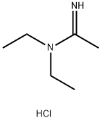 Ethanimidamide, N,N-diethyl-, hydrochloride (1:1) 结构式