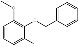 2-(Benzyloxy)-1-iodo-3-methoxybenzene 结构式