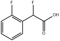 Benzeneacetic acid, α,2-difluoro- 结构式