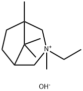 3-偶氮双环[3.2.1]辛烷 3-乙基-1,3,8-8-四甲基氢氧化物 结构式