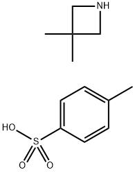 3,3-二甲基氮杂环丁烷-4-甲基苯磺酸盐对甲苯磺酸盐 结构式