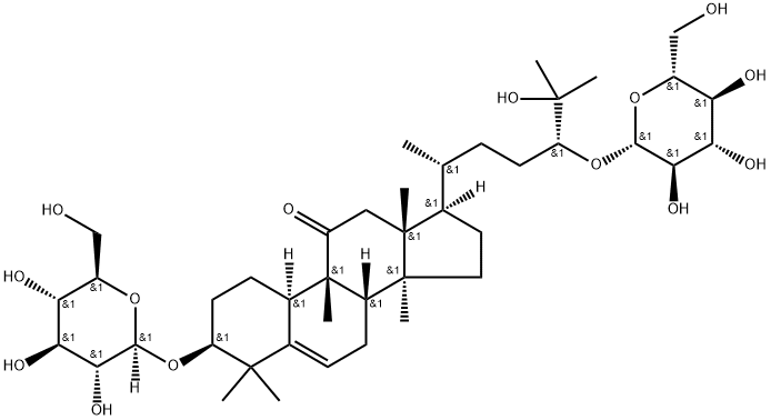 11-氧罗汉果苷 I 结构式