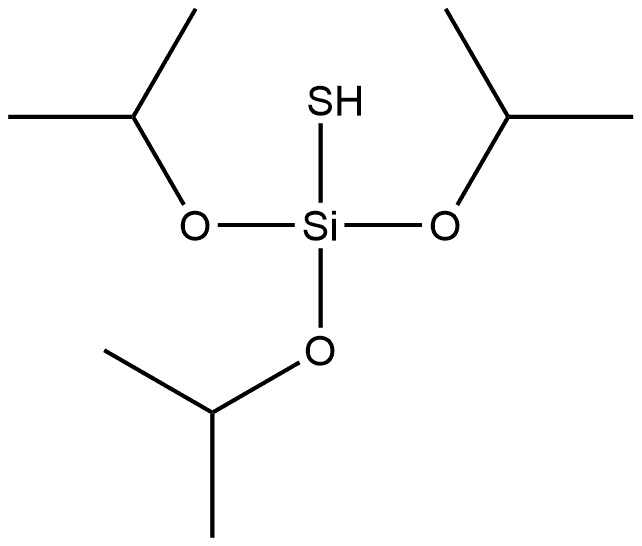 Thiosilicic acid (H4SiO3S), O,O,O-tris(1-methylethyl) ester 结构式
