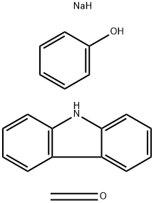 Phenols, reaction products with carbazole and formaldehyde, sulfonated, sodium salts 结构式