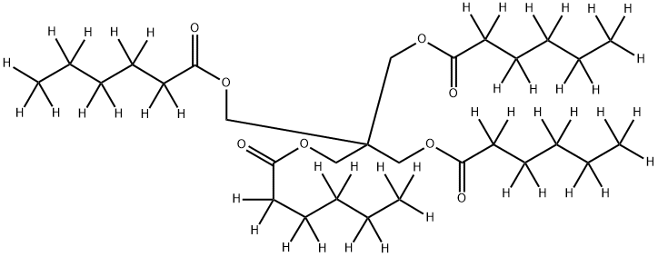 PENTAERYTHRITOL TETRAHEXANOATE 结构式