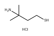 3-amino-3-methylbutane-1-thiol hydrochloride 结构式