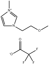 1-甲氧基乙基-3-甲基味唑三氟乙酸盐 结构式