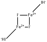 Iron, di-μ-iododiiododi- 结构式