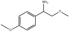 2-methoxy-1-(4-methoxyphenyl)ethan-1-amine 结构式