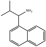 2-甲基-1-(萘-1-基)丙烷-1-胺 结构式