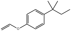 1-(1,1-Dimethylpropyl)-4-(ethenyloxy)benzene 结构式