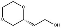 (R)-2-(1,4-二噁烷-2-基)乙烷-1-醇 结构式