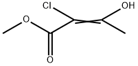 2-Butenoic  acid,  2-chloro-3-hydroxy-,  methyl  ester,  radical  ion(1+),  (2E)- 结构式