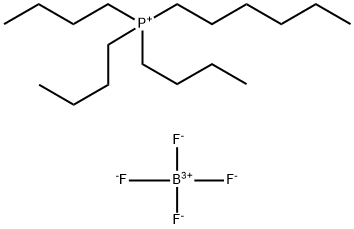 三丁基己基鏻四氟硼酸盐 结构式