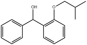 (2-isobutoxyphenyl)(phenyl)methanol 结构式