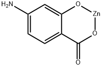 [4-amino-2-hydroxybenzoato-O1,O2]zinc 结构式