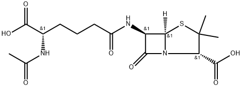 N-乙酰异青霉素 N 结构式