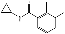 N-cyclopropyl-2,3-dimethylbenzamide 结构式