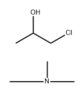 2-Propanol, 1-chloro-, 3-[2-(C12-15-alkyloxy)-1-(chloromethyl)ethoxy] derivs., compds. with trimethylamine 结构式