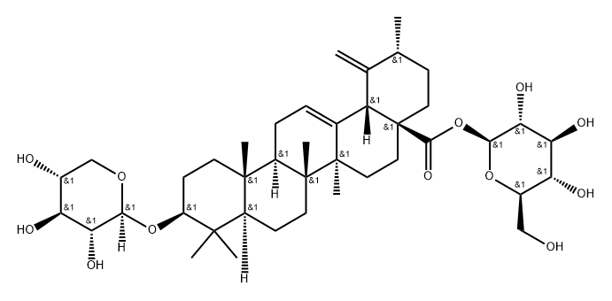 Oblonganoside D 结构式