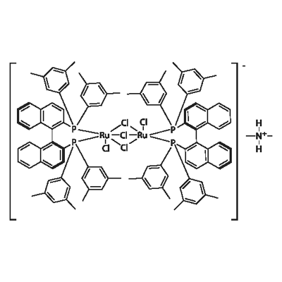 (S)-[(RUCL(DM-BINAP))2(Μ-CL)3][NH2ME2] 结构式