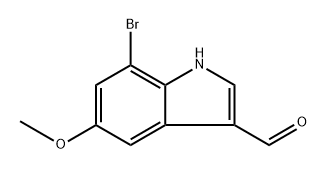 7-Bromo-5-methoxyindole-3-carboxaldehyde