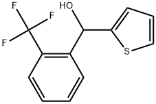 thiophen-2-yl(2-(trifluoromethyl)phenyl)methanol 结构式