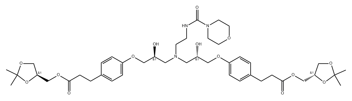 Landiolol 结构式