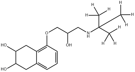 纳多洛尔- D9 结构式