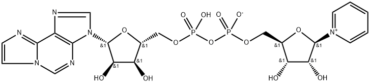 pyridine 1,N(6)-ethenoadenine dinucleotide 结构式