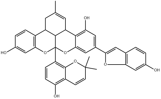 桑呋喃 K 结构式