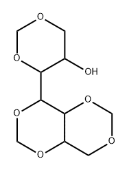 1,3:2,4:5,7-Trimethylene-beta-sedoheptitol 结构式